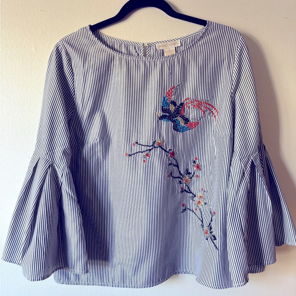 Jealous Tomato Embroidered Blouse